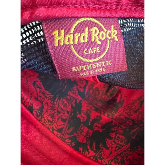 Hard Rock Cafe Black on Black ROCK Chicago Hat Cap Adjustable - Picture 6 of 7